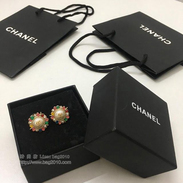 chanel耳環 19New arrival重工 超級壓軸款 香奈兒耳環  gzsc1303